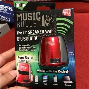 Music Bullet Bluetooth Speaker